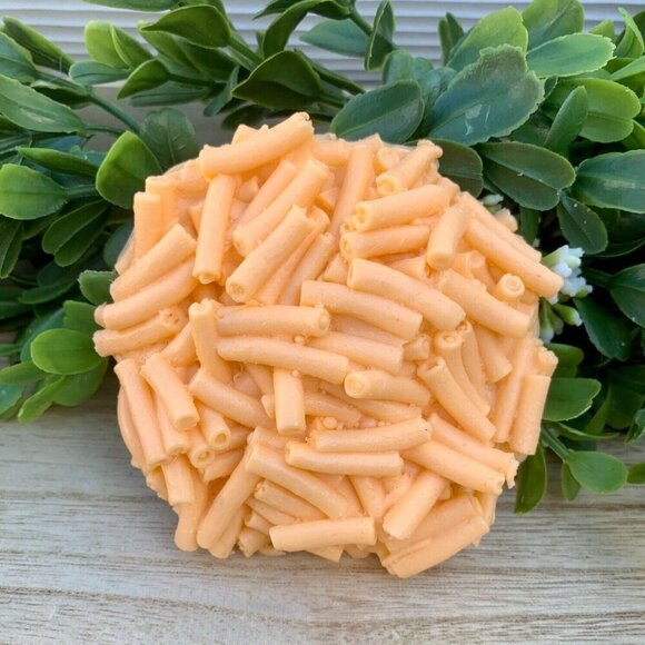Macaroni and Cheese Soap: Holiday gift, Teacher gift, Stocking Stuffer - Picture 2 of 3